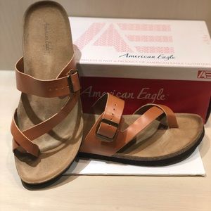New Womens Opal Footbed Sandals Size 9